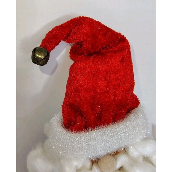 Vintage Santa Joelson Industries Christmas Holiday Home Decor Plush 12" Sitting - Picture 10 of 12
